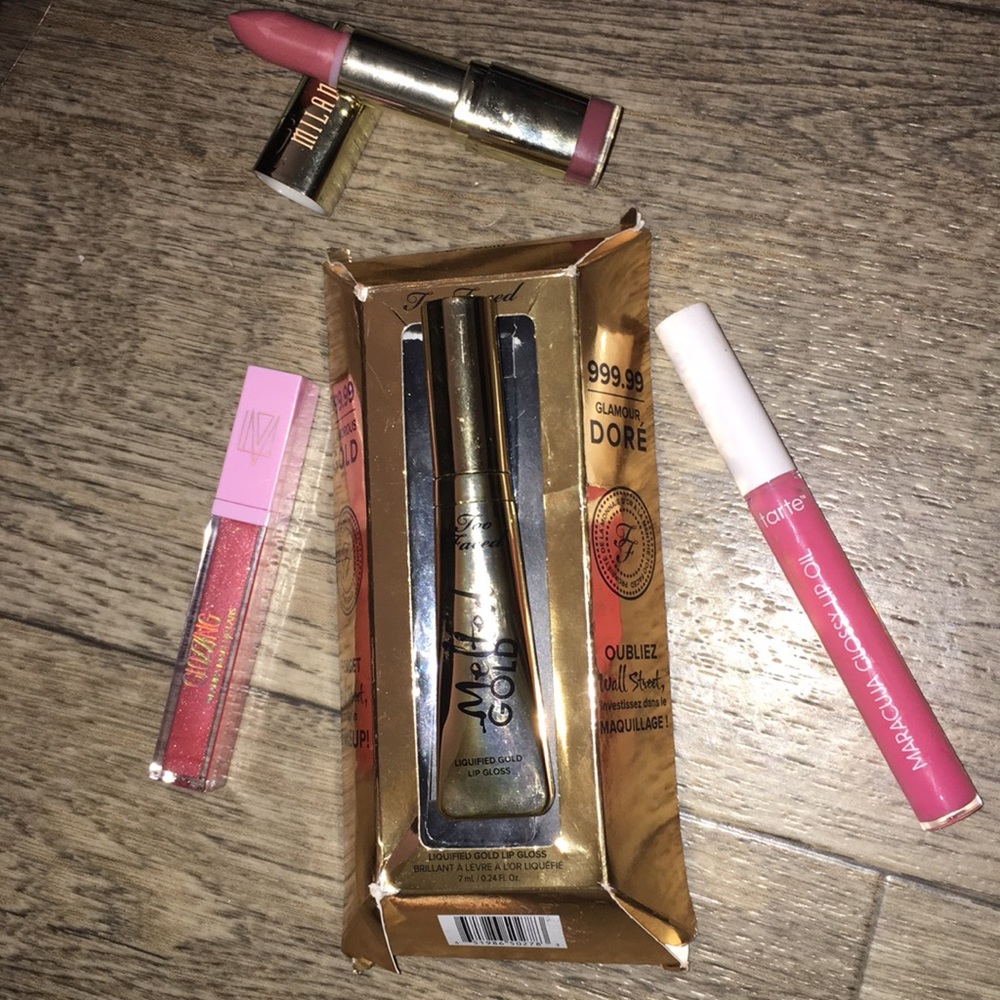 Too faced/Tarte/milani lip bundle